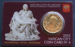 VATICANO 2013 - THE COINCARD 2013 N.4 - Vatikan