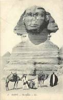 Ref 164- Egypte - Le Sphinx - Carte Bon Etat  - - Sphynx