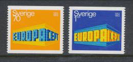 Sweden 1969 Facit # 653-654. Europa. 10th Anniv. Of CEPT, MNH (**) - Neufs