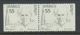 Sweden 1969 Facit # 673 BB-pair. Bo Bergman  MNH (**) - Neufs