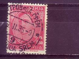 KING ALEXANDER-1.50 DIN-POSTMARK-MITROVICA SREM-SERBIA-YUGOSLAVIA-1932 - Segnatasse