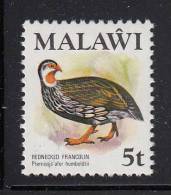 Malawi MNH Scott #236 5t Rednecked Francolin - Birds - Malawi (1964-...)