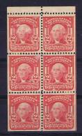 USA: Booklet  Pane 1903 319 P, With Print Faults, MH/* - ...-1940