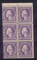 USA: Booklet  Pane   502b , MH/* - ...-1940