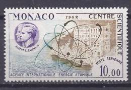 Monaco1962: ATOMIC ENERGY CONFERENCE Yvert PA80mnh** Airmail - Atomo