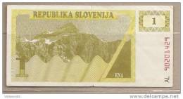 Slovenia - Banconota Circolata Da 1 Tallero P-1a - 1990 #19 - Slowenien