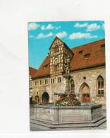 BT11210 Reutlingen Marktbrunnen Und Volksbildnugshaus   2 Scans - Reutlingen