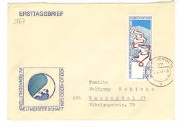 VER2567 - DDR GERMANIA , Mondiali Di Slittino Del 1973 Su FDC - Lettres & Documents