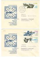 VER2568 - DDR GERMANIA , Mondiali Di Biathlon Del 1967 Su FDC - Cartas & Documentos