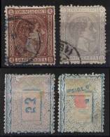 Spain Spanien Mi# 151-52 Gest - Used Stamps