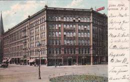 New York Syrause Yates Hotel 1907 - Syracuse