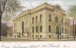 New York Syracuse Carnegie Library 1908 - Syracuse