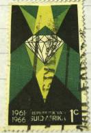 South Africa 1966 Diamond 5th Anniversary Of The Republic 1c - Used - Gebraucht