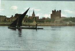 (555) Very Old Postcard - Carte Ancienne - Rochester Castle - Rochester