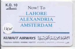 GPT (1 KWAA) Magnetic* Airline * Kuwait Airways Lahore Alexandria - Amsterdam Kuweit (1) - Kuwait