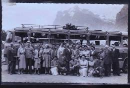 BUS EN SUISSE 1956 CP PHOTO - Buses & Coaches