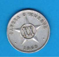 CUBA - 20 Centavos  1962  KM31 - Kuba