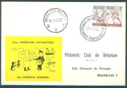 BELGIUM  - 5ième EXPEDITION ANTARCTIQUE - 5de EXPEDITIE ZUIDPOOL 23.1.1964 - 10.3.1964  -  Lot 7759 - Bases Antarctiques