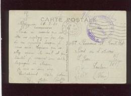 Paris Le Panthéon Cachet Hopital Temporaire De Vaugirard Avec Cachet Postal De 1920 , Guerre 14-18 - Gezondheid, Ziekenhuizen