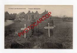 FRASNES Lez MARIEMBOURG-Tombes Soldats Allemands-CARTE Impr.-Guerre 14-18-1WK-BELGIQUE-BELGIEN- - Couvin