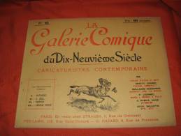 LA GALERIE COMIQUE DU 19EME - N° 10 - Magazines - Before 1900