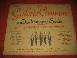 LA GALERIE COMIQUE DU 19EME Siecle Caricatures - N° 6 - Magazines - Before 1900