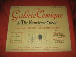 LA GALERIE COMIQUE DU 19EME Siecle Caricatures - N° 3 - Revues Anciennes - Avant 1900