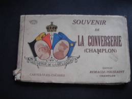 'Souvenir De La Converserie Champlon - Cartes Vues - Edition Remacle Toussaint" Livret - Books & Catalogs