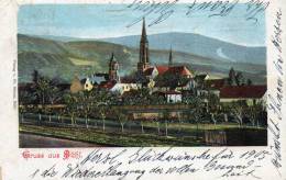 Gruss Aus Buhl 1900 Postcard - Bühl