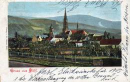 Gruss Aus Buhl 1900 Postcard - Buehl