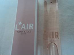 NINA RICCI  "L' AIR"  "   MINI ROLL ON  EDP  10ML     VOIR & LIRE !! - Miniatures Womens' Fragrances (in Box)