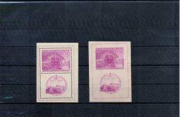 Triest Zone B (STT-VUJA) 1950 Eisenbahn / Railways  Michel Block 1 A+B Postfrisch / MNH - Mint/hinged