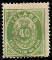 ISLANDIA 1876 - Yvert #11 - MLH * - Neufs