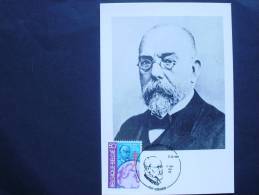 Belgien 2090 Yt 2038 Maximumkarte MK/MC, ESST, Robert Koch (1843-1910), Bakteriologe (Nobelpreis 1905) - 1971-1980