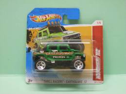 HUMMER H2 - Thrill Racers Earthquake 2012 - HOTWHEELS Hot Wheels Mattel 1/64 EU Blister - HotWheels