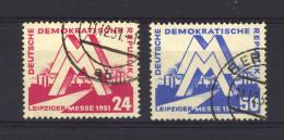 Allemagne  -  RDA  :  Mi  282-83  (o)                       ,     N2 - Used Stamps