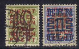 AP791 - OLANDA 1923 ,  La Serie 129/130  Usata - Used Stamps