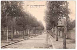 PONTVALLAIN Boulevard De La Gare (Panchèvre Dolbeau) Sarthe (72) - Pontvallain