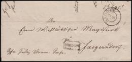 Poland 1846, Prephilatelic Cover Ratibor - ...-1860 Prefilatelia