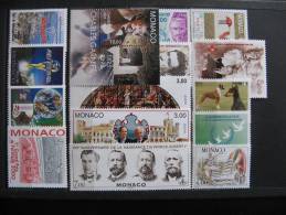 Monaco: TB Année Complète 1998 . N° 2146/2185 . Neufs XX. - Full Years