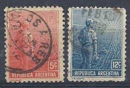 130203142  ARGENTINA  YVERT    Nº  165/6 - Used Stamps