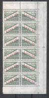 Rep. Di San Marino  -  1965 -- 10 Lire Pacchi - Blocco Di 6 ** MNH - Spoorwegzegels