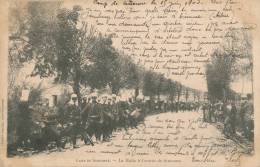 Delcampe - MILITARIA - CAMP DE SISSONNE - La Halte à L'Entrée De Sissonne (belle Animation) - Sissonne