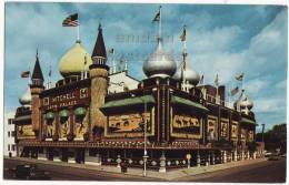 USA, MITCHELL SD, WORLD's ONLY CORN PALACE, 1964 SIGNS, Vintage SOUTH DACOTA Postcard  [3893] - Andere & Zonder Classificatie