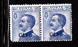 1912 EGEO CASO EFFIGIE 25 CENT MNH ** - Egeo (Caso)