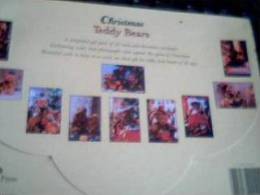 Lot De 10 CP Teddy Bears Noël Avec Enveloppes - Ours