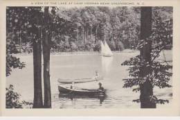 North Carolina Greensboro A View Of The Lake At Camp Herman Near Greensboro Artvue - Greensboro