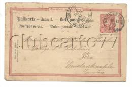 Duisburg (Allemagne, Rhénanie-Nord-Westphalie) : CP De Correspondance Sans Vue, Commande De Livres Français  En 1890. - Duisburg