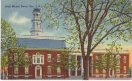 Dover DE Delaware, State House Capitol Building C1930s Vintage Linen Postcard - Dover