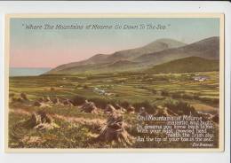 Where The Mountains Of Mourne Go Down To The Sea  Northem Ireland United Kingdom Old PC - Down